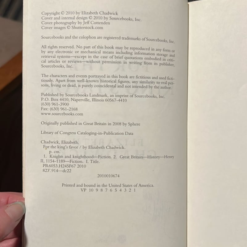 For the King's Favor