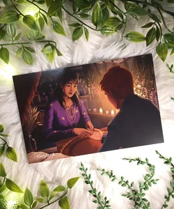 FairyLoot August Tell Me Lies 2022 Spoiler Card Violet Made of Thorns