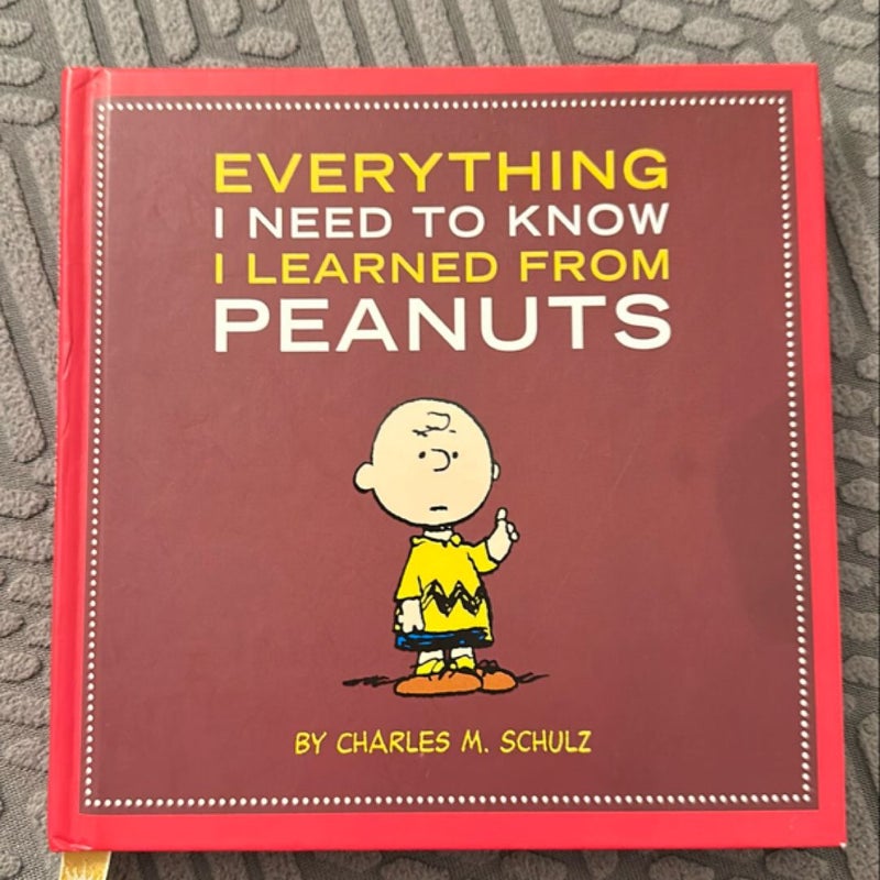 Everything I Need to Know I Learned from Peanuts