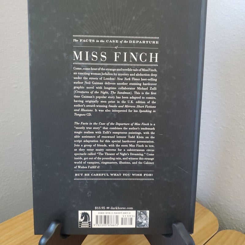 The Facts in the Case of the Departure of Miss Finch