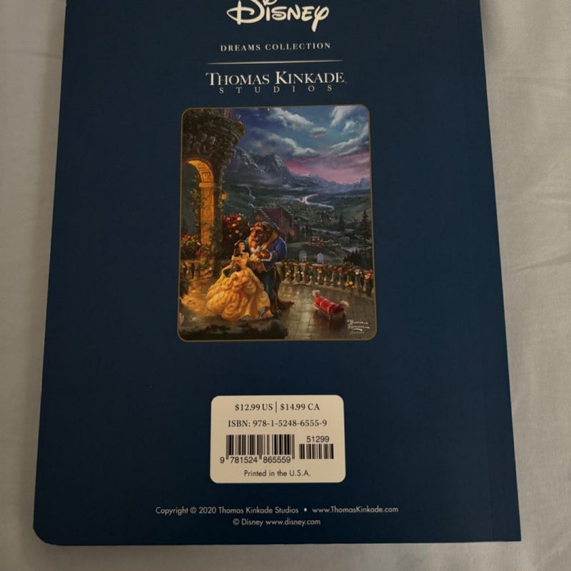 Disney Dreams Collection Thomas Kinkade Studios Disney Princess Coloring Book