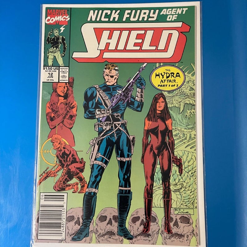 Nick Fury Agent Of Shield # 12-14 (1990) total 3 parts 