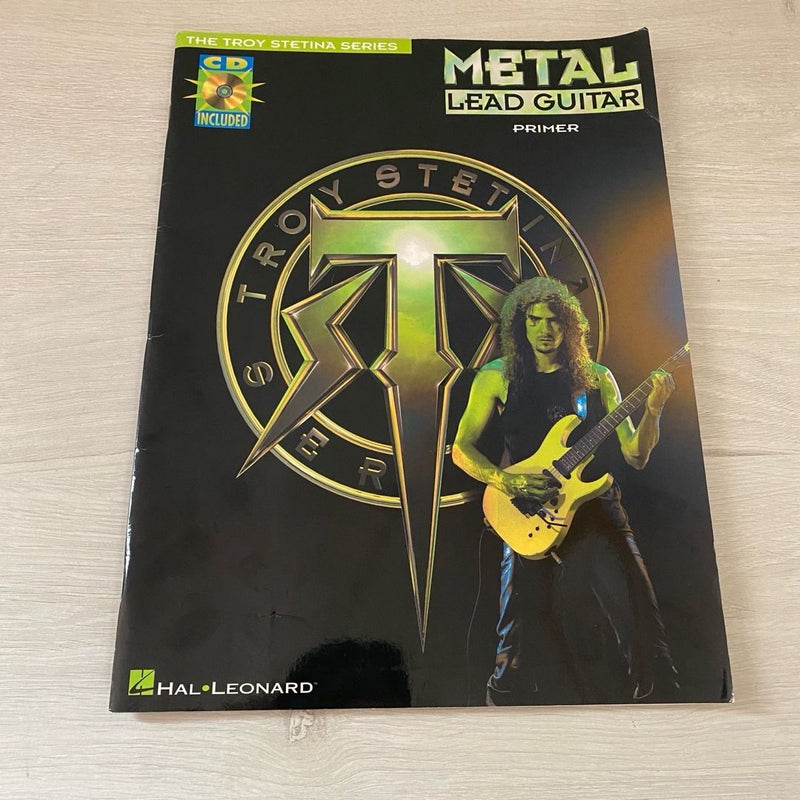 Metal Lead Guitar Primer Book/Online Audio