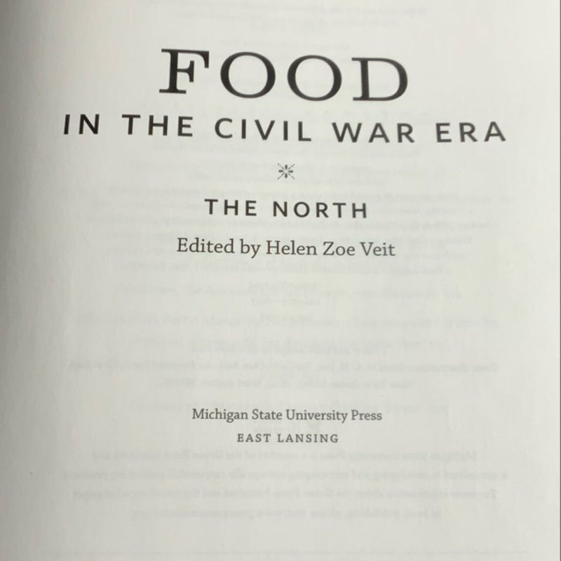 Food in the Civil War Era