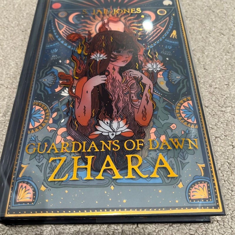 The bookish box of books Guardians of Dawn Zhara