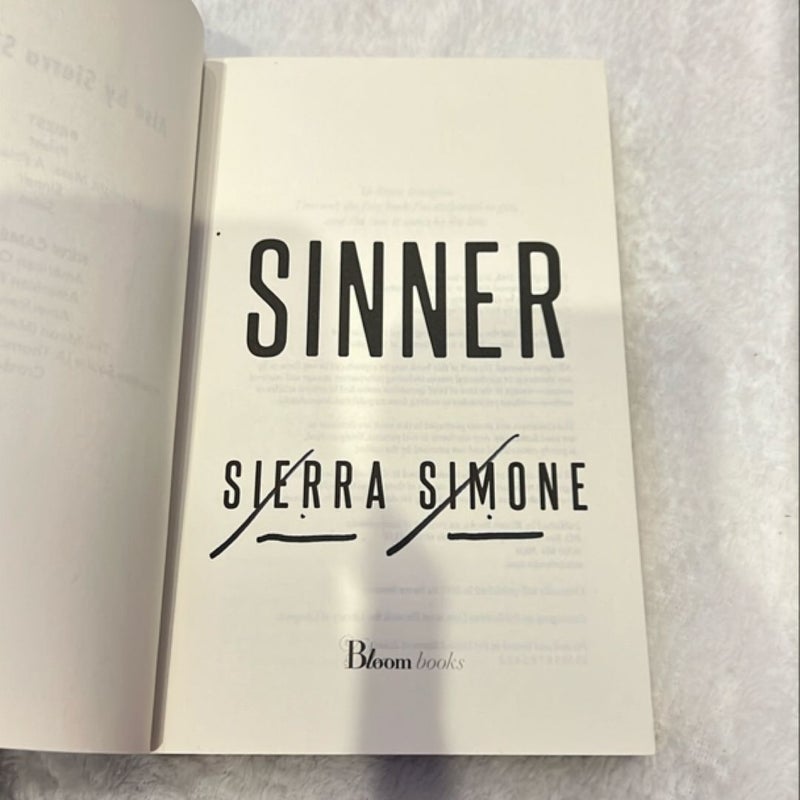 SIGNED Sinner