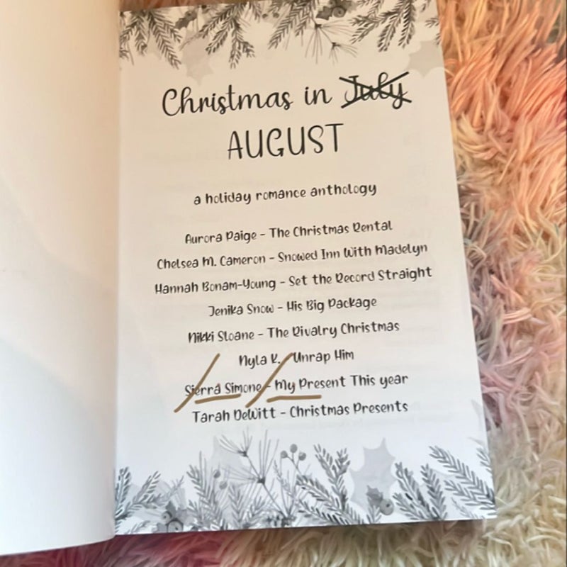 Christmas in August Anthology 