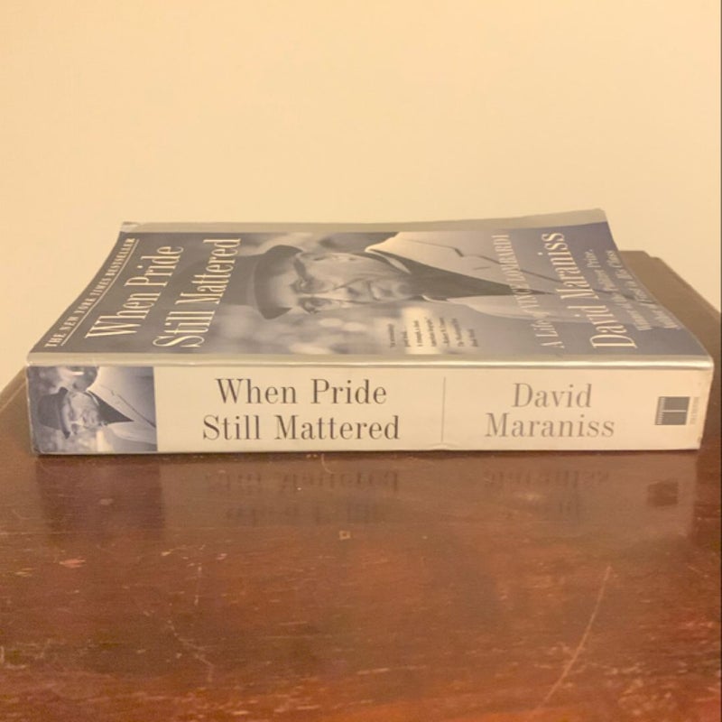 WHEN PRIDE STILL MATTERED- Trade Paperback