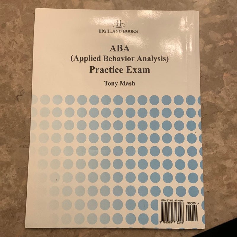 ABA (Applied Behavior Analysis) Practice Exam