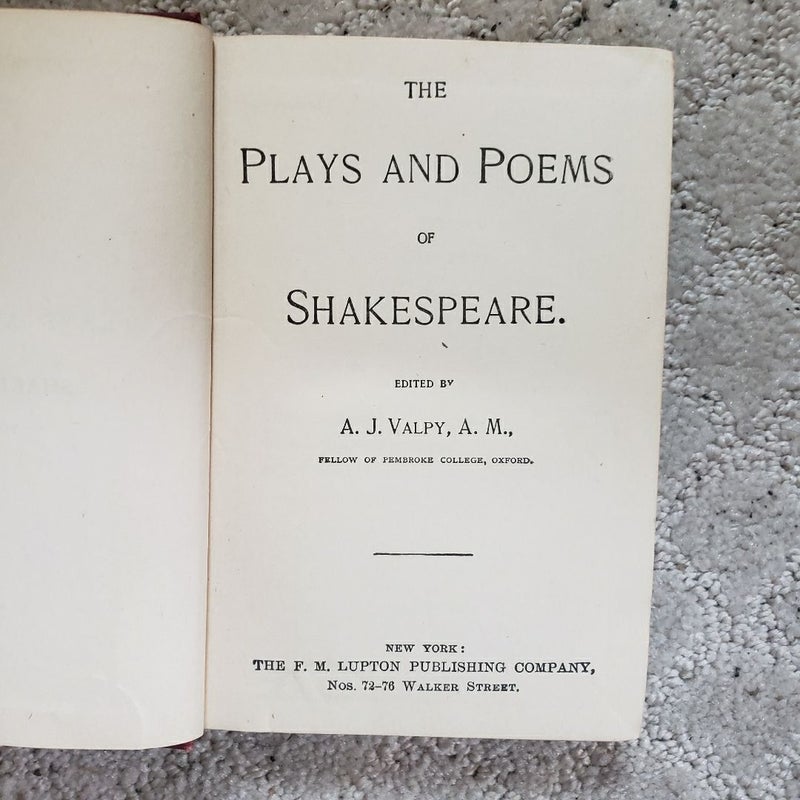 Shakespeare's Works: Twelfth Night, Much Ado About Nothing, & As You Like It