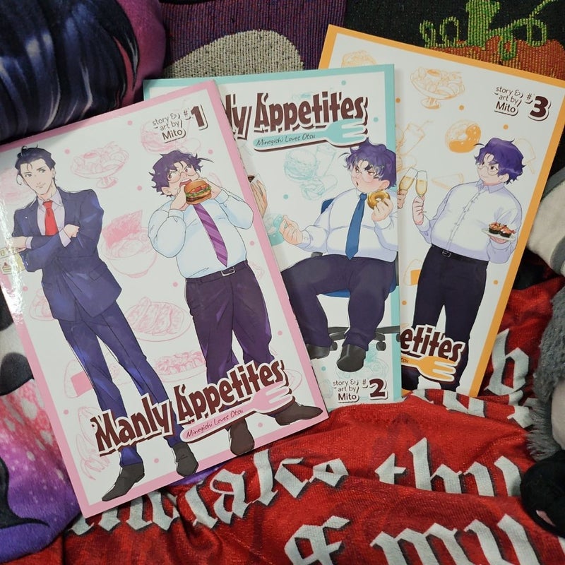 Manly Appetites: Minegishi Loves Otsu Vol. 1-3 (complete) 