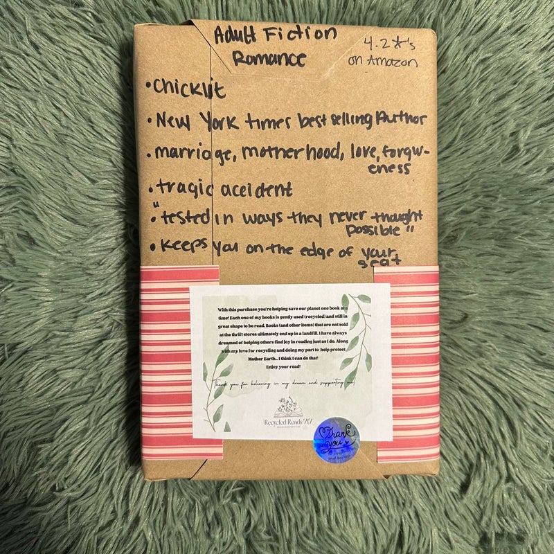 Blind date with a book- recycled read 55