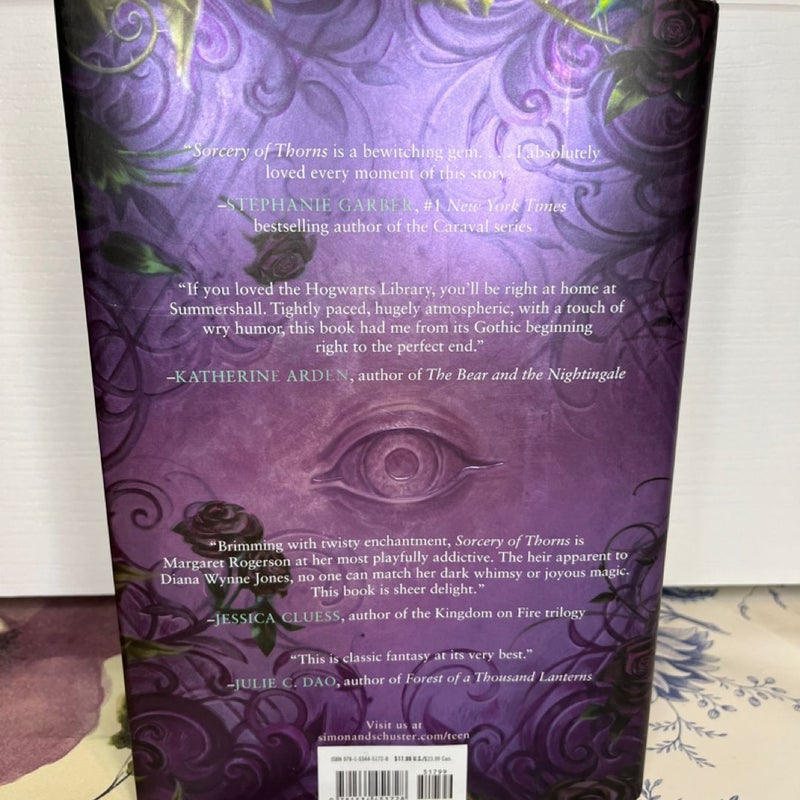 Sorcery of Thorns, special signed edition