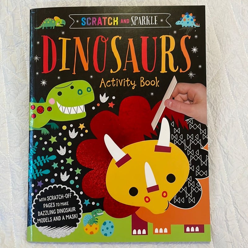 Scratch and Sparkle Dinosaurs Activity Book