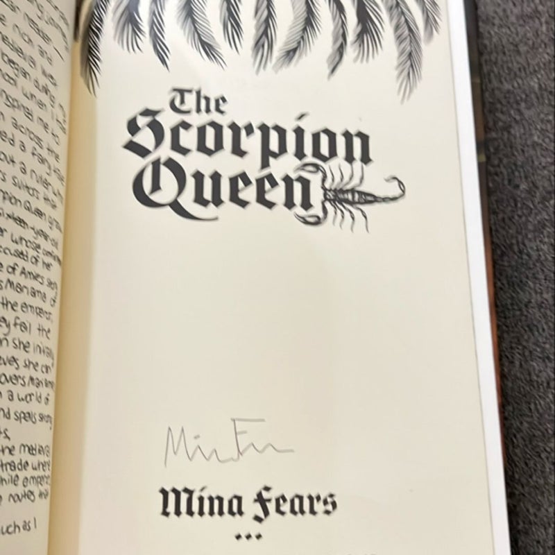 The Scorpion Queen (Owlcrate Signed Exclusive Edition) 