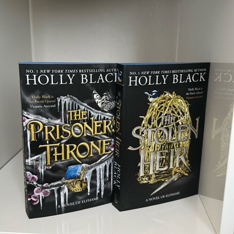The Stolen Heir and Prisoner’s Throne-Waterstone