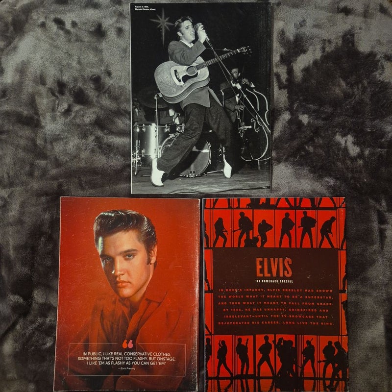 3 Magazines About Elvis Presley