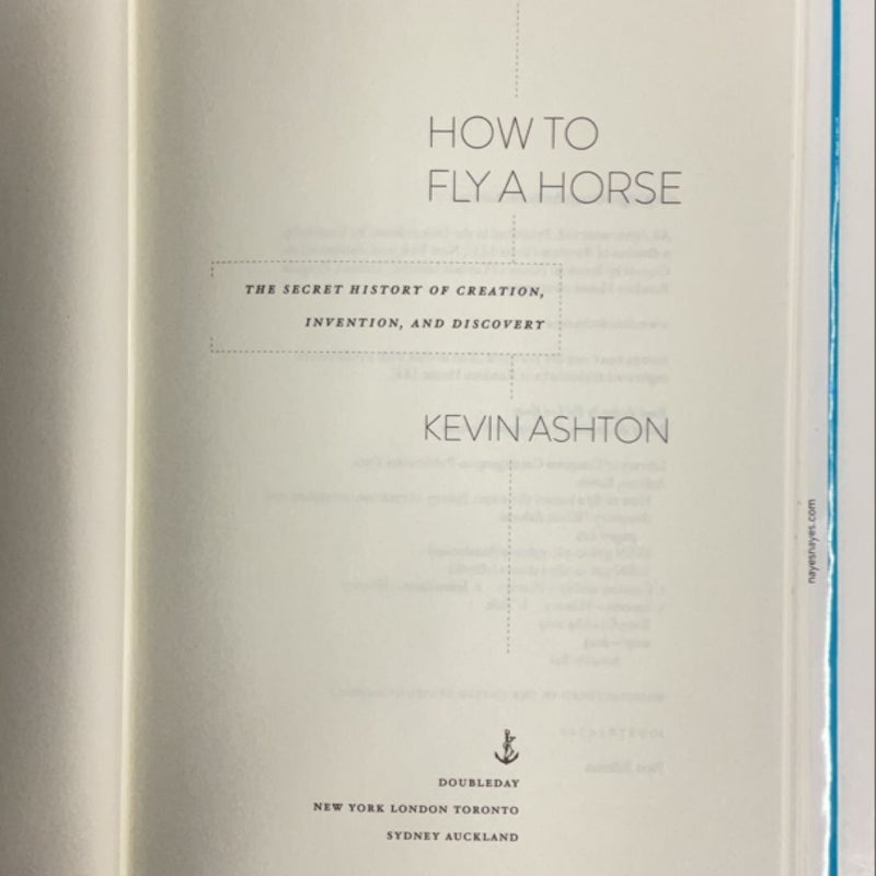 How to Fly a Horse