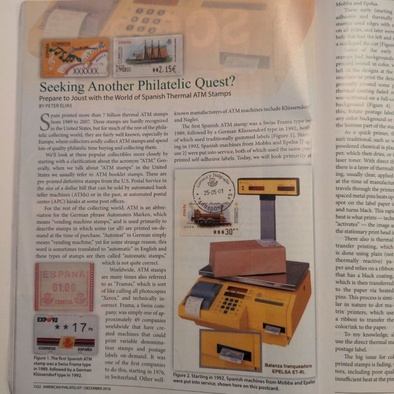 The American Philatelist - December 2016