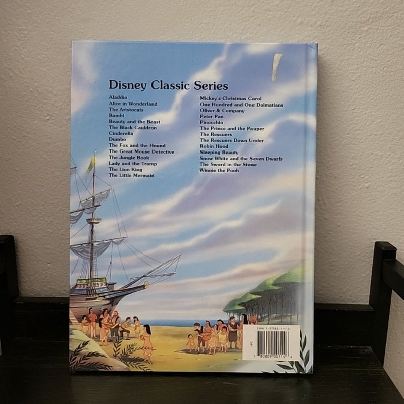 Vintage 1995 Disney's Pocahontas Storybook Hardcover Book Classics Series