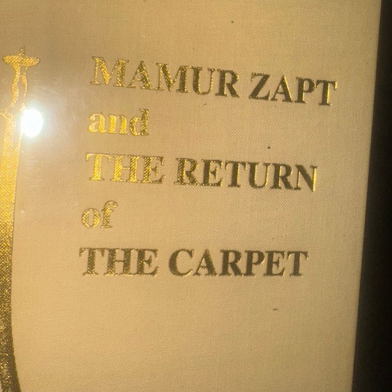 Mamur Zapt and The Return of The Carpet SIGNED 