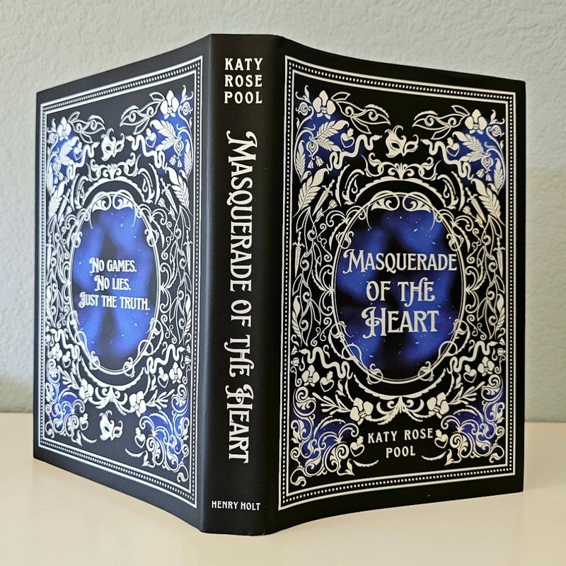 Garden Of The Cursed & Masquerade Of The Heart SIGNED by Katy Rose Pool OwlCrate Special Edition NEW