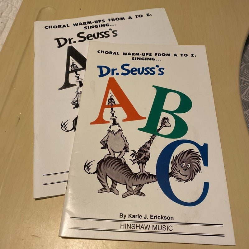 Choral warm-ups from A to Z: singing Dr. Seuss’s ABC