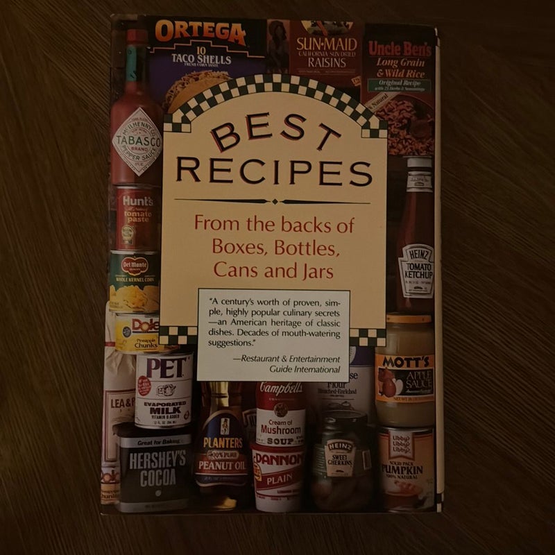 Best Recipes from the Backs of Boxes, Bottles, Cans and Jars