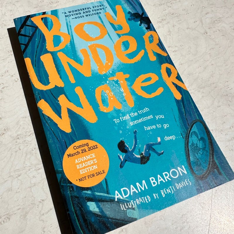 Boy Underwater by Adam Baron, Paperback Pangobooks