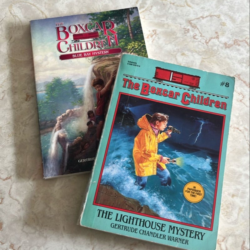 Boxcar Children book bundle of 2 books