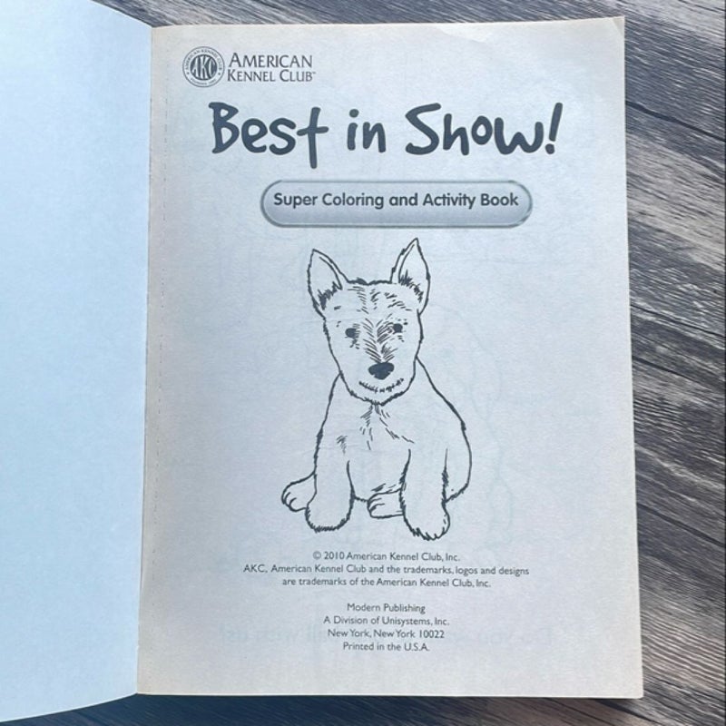 Best in Show!