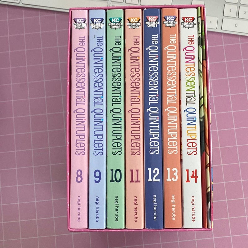 The Quintessential Quintuplets Part 2 Manga Box Set by Negi Haruba,  Paperback