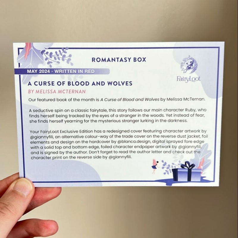 A Curse of Blood and Wolves (FairyLoot Edition)