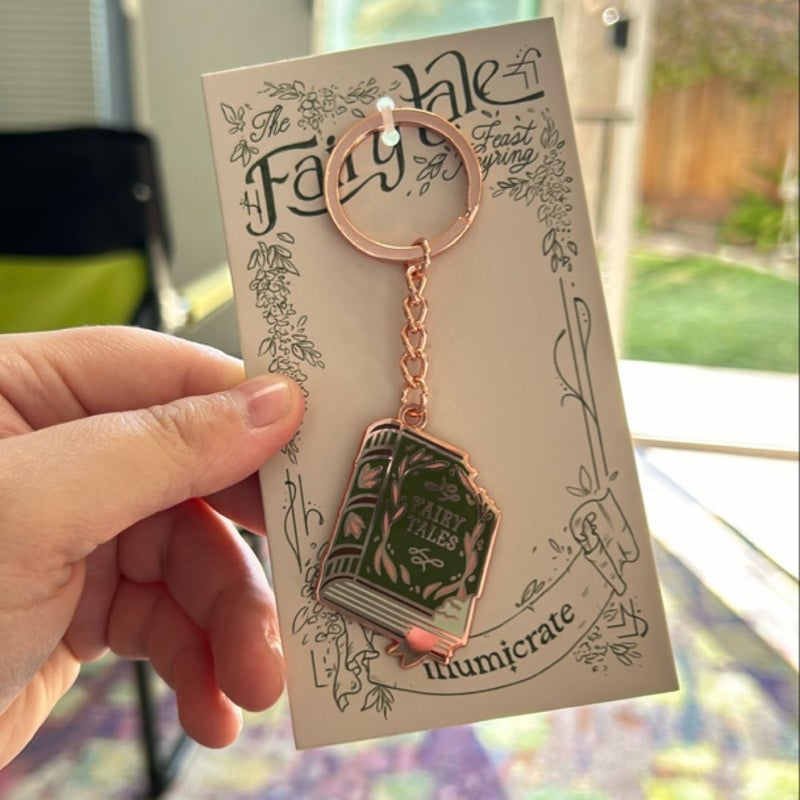 Fairytale feast keyring