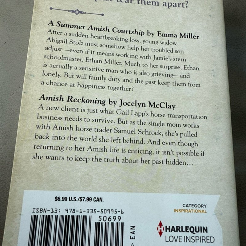A Summer Amish Courtship and Amish Reckoning