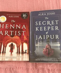 The Henna Artist and Keeper of Jaipur set