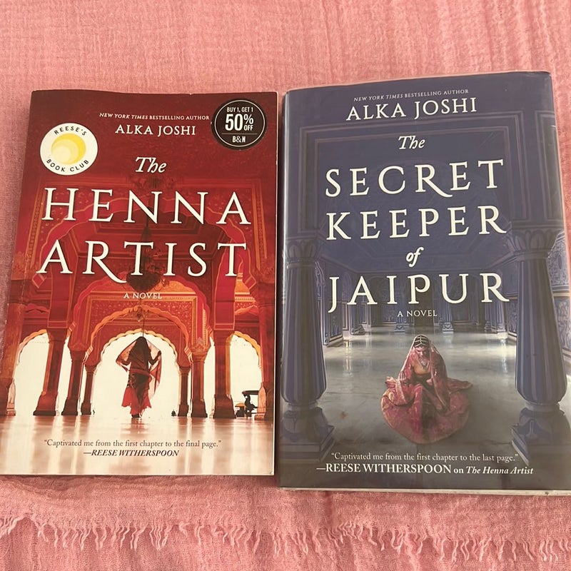 The Henna Artist and Keeper of Jaipur set