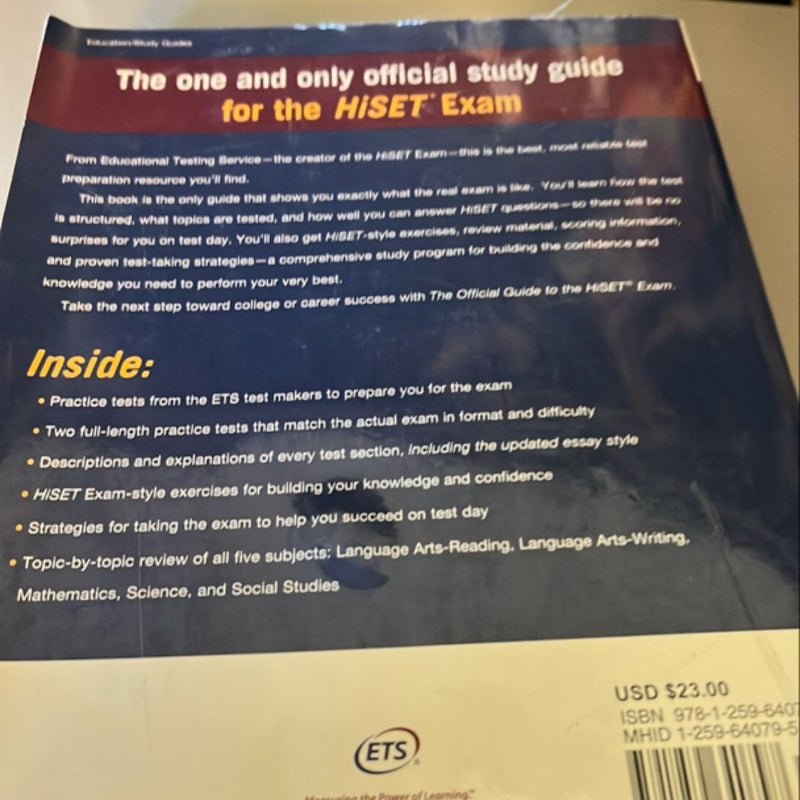 The Official Guide to the HiSET Exam, Second Edition