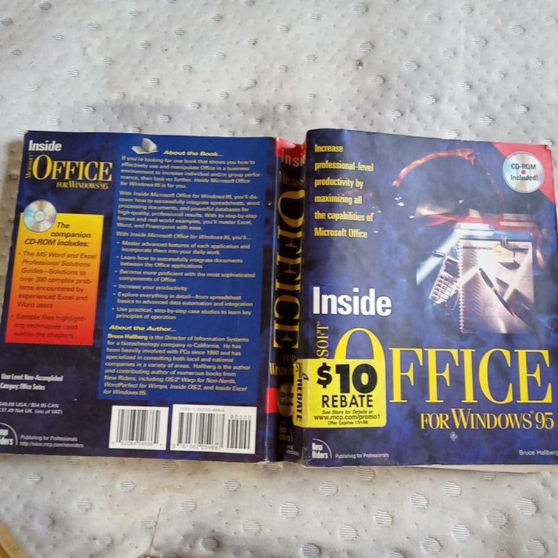 Inside Microsoft Office for Windows 95