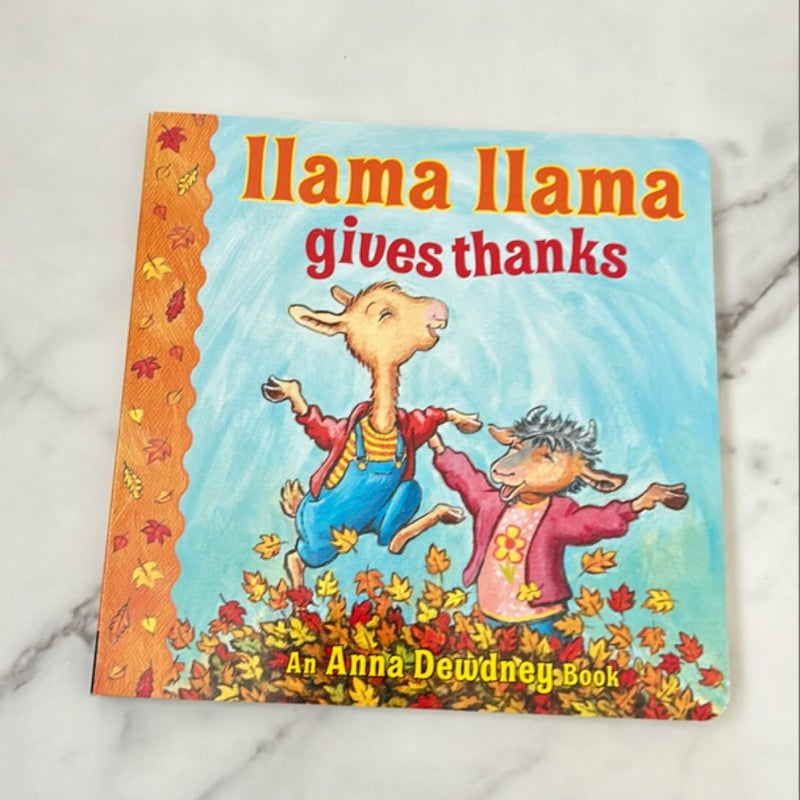 Llama Llama Gives Thanks