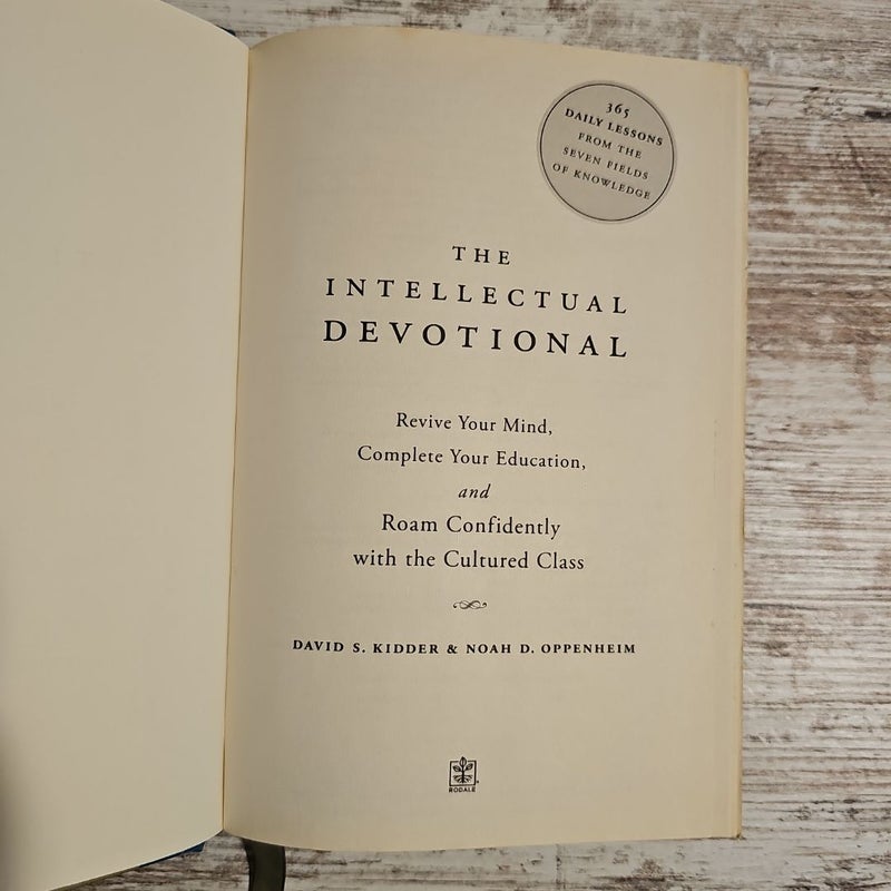 The Intellectual Devotional