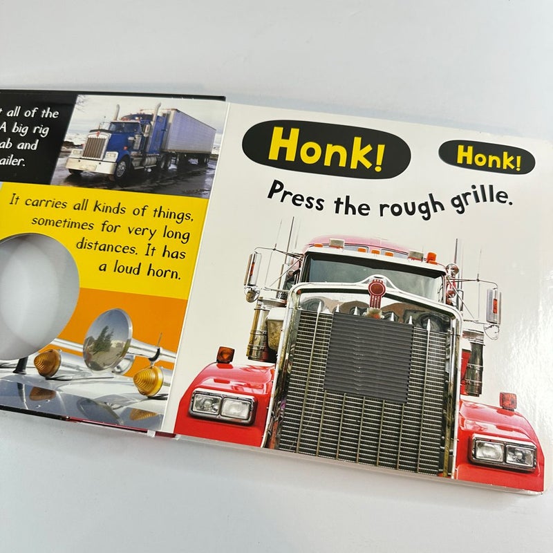 Noisy Trucks-Touch and Feel Sound Book