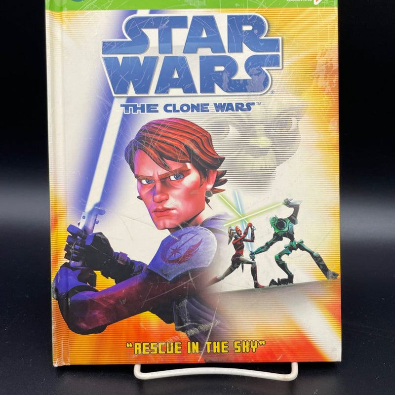 Leap Frog tag Star Wars the clone wars rescue in the sky