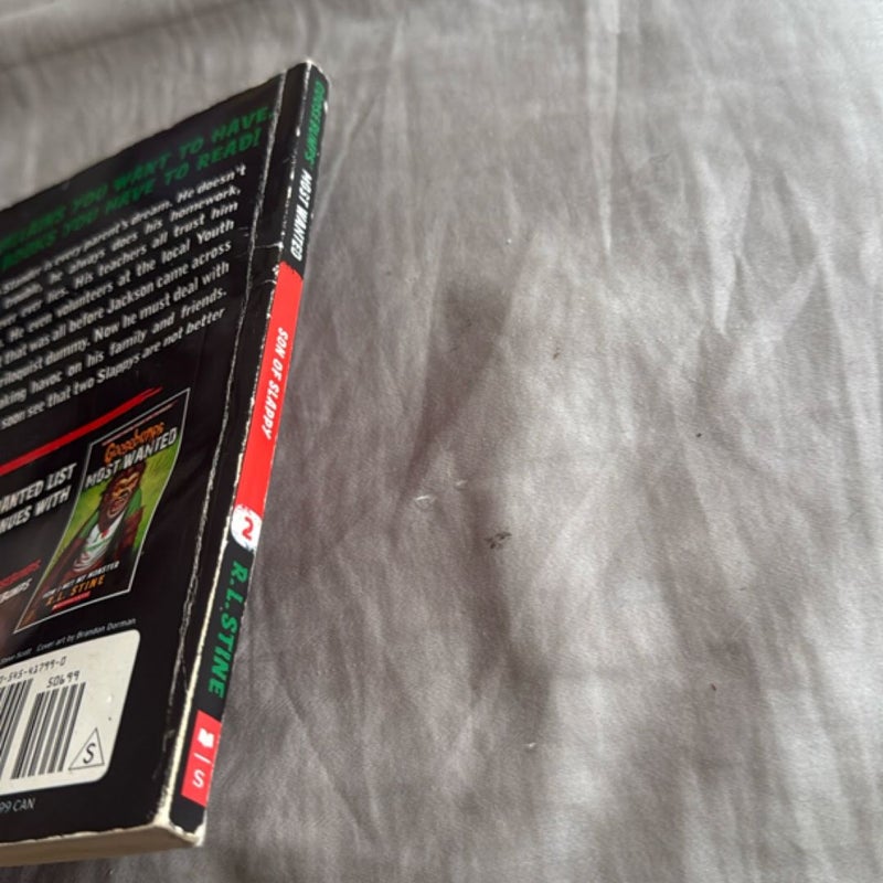 goosebumps Son of Slappy First Edition