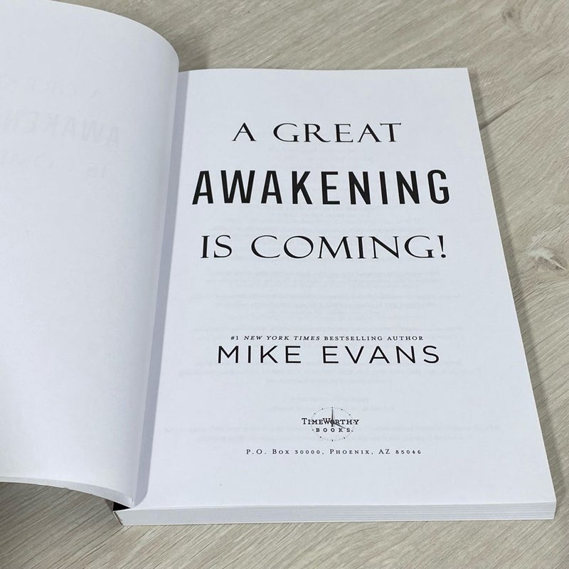 A Great Awakening Is Coming