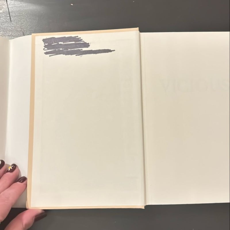 Vicious  2013 1st Edition First Printing