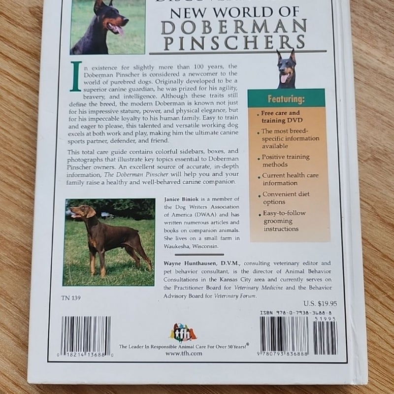  Lot of 2 Doberman Pinscher Care & Training plus dvd