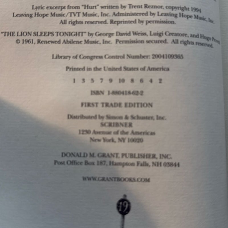 The Dark Tower 1st edition, 1st printing