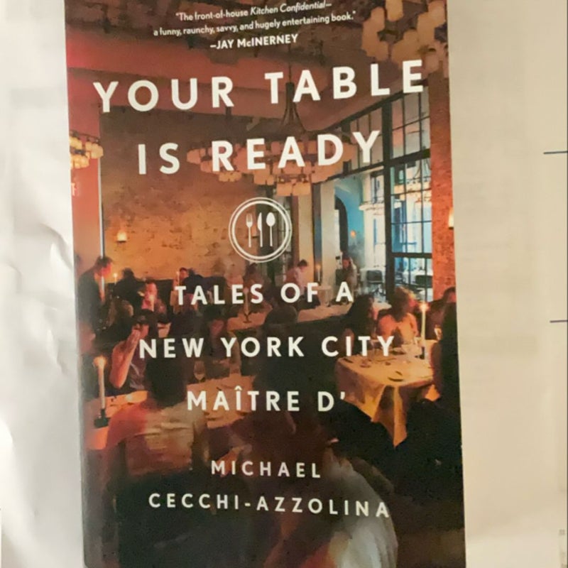 Your Table is Ready