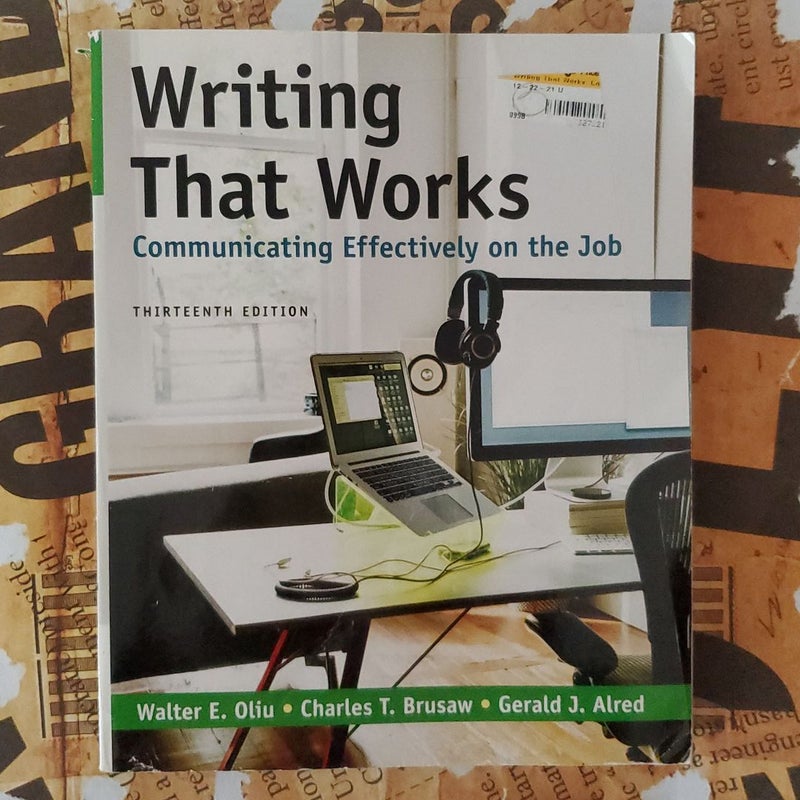 Writing That Works: Communicating Effectively on the Job